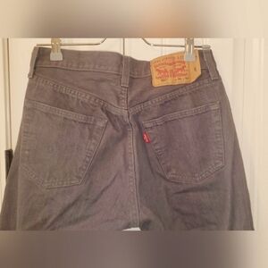 31x32 501 Grey Levi jeans